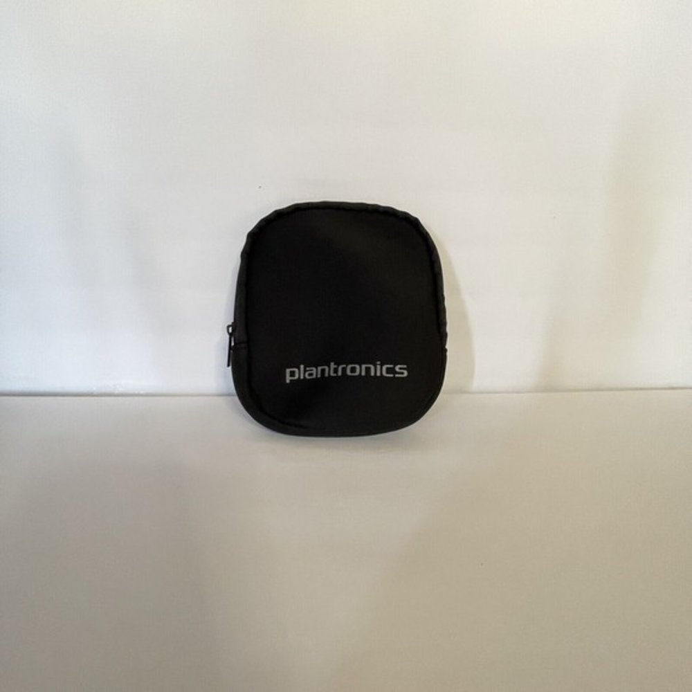 Plantronics Speakerphone Pouch - Protective Soft Case with Zipper, Black